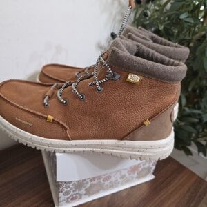 Hey Dude Tan Chukka Boots Size 12 Men